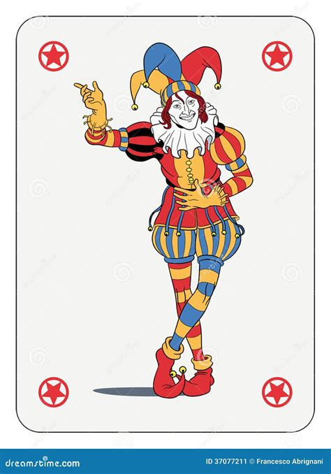 joker playing card stock vector image  costume club