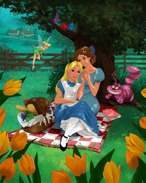 Alice And Wendy Gay Disney Characters Popsugar Love