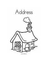 Address Coloring Change Template sketch template