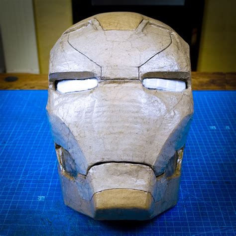 iron man helmet downloadable templates epic cardboard props
