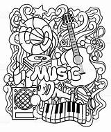 Musique Colorier Maternelle sketch template