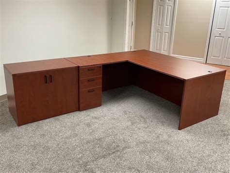 Affordable Office Rectangular L Desk 10 Baystate Office Furniture