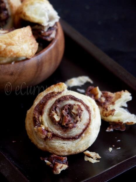nutty nutella swirls ecurry the recipe blog