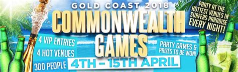 Commonwealth Games 2018 Gold Coast Nightlife Tour Surfers Paradise