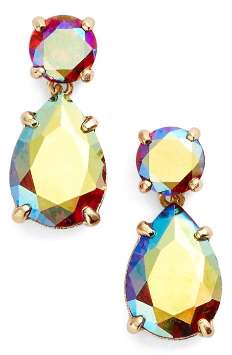 access denied crystal earrings crystal stone jewelry crystal drop earrings