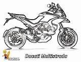 Ducati Coloring Motorcycle Multistrada Pages Print Big Super Printable Yescoloring Boss sketch template