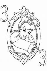 Birthday Princess Coloring Happy Pages Color Printable 4th Getcolorings Print sketch template
