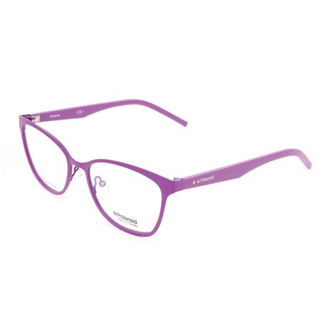 polaroid women s pldd327 optical frames purple