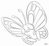Coloring Pokemon Butterfree Pages Printable Gerbil Lineart Lilly Color Sheets Deviantart Generation Book Drawing Boys Cards Supercoloring Choose Board Paper sketch template