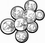 Euro Coins Parable Wecoloringpage sketch template