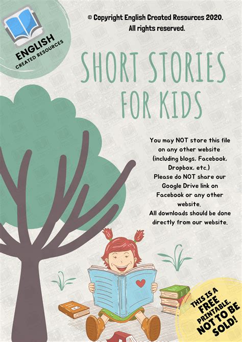 short stories  kids english created resources