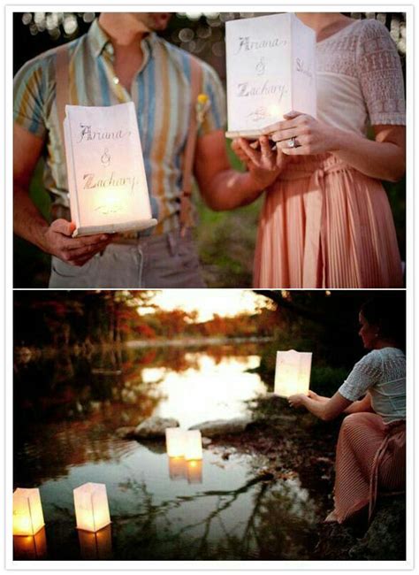Romantic Wedding Wish Lanterns Wedding Mood Board