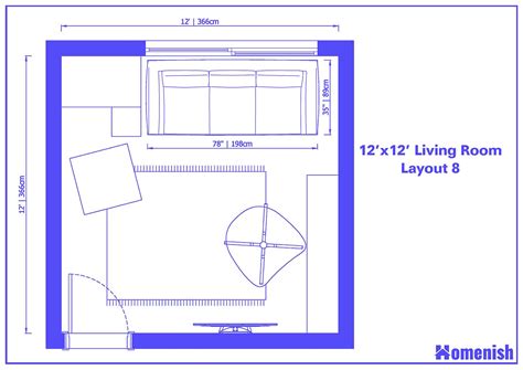 great    living room layouts  floor plans homenish