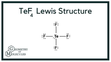 teftellurium tetrafluoride lewis structure   draw  lewis