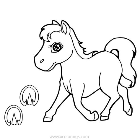 cute baby horse coloring pages xcoloringscom