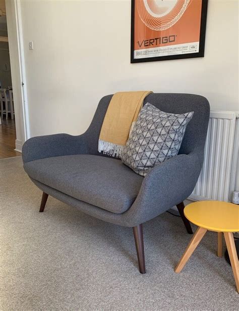 small designer  seater sofa double armchair   hyndland glasgow gumtree
