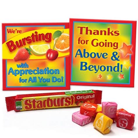 bursting  appreciation starburst pack promos  time office