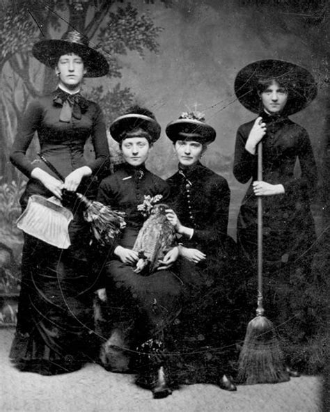 vintage witches victorian witch sisters witch s hats broom