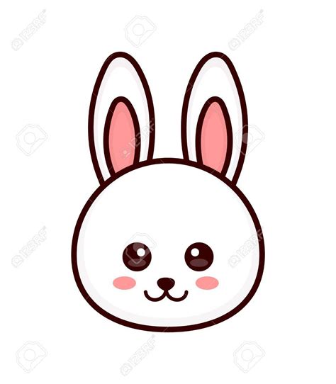 bunny face drawing   draw  rabbit bunny face easy step  step