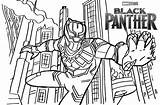 Panther Pantera Negra Colorear Print Nera Colouring Schwarzer Raskrasil Ciudad Disegno Superheld Vengador Everfreecoloring Gratuitamente Supereroe Doghousemusic sketch template