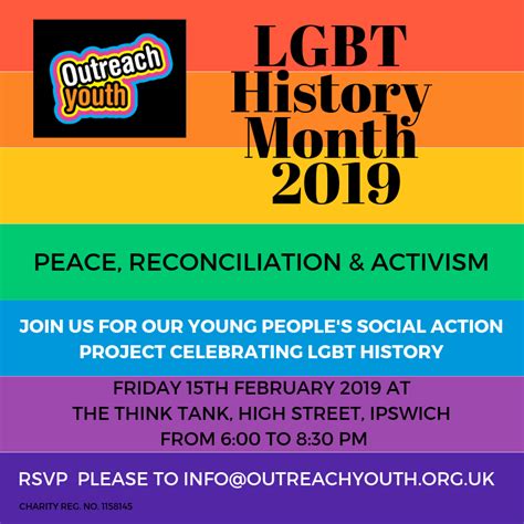 Lgbt History Month Event Outreach Youth