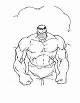 Hulk Incredible Avengers Frisch Bestcoloringpagesforkids Stampare sketch template