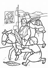 Minggu Gerusalemme Entra Yesus Alkitab Tuhan Mewarnai Cerita Gesu Paskah Kematian Easter Settimana Kebangkitan Aktivitas Yerusalem Triumphal Bibbia Ceria Agung sketch template