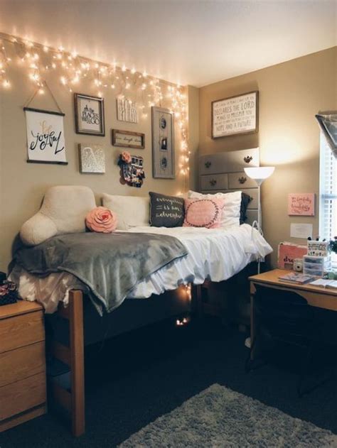 22 Ways To Decorate Your Dorm Room With String Lights Raising Teens Today