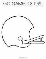Coloring Gamecocks Helmet Football Go Lsu Michigan Msu Red Big Champions Bama National Brickies Saints Tigers Spartans State Tennessee University sketch template