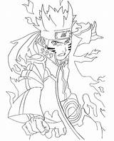 Naruto Shippuden sketch template
