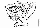 Canada Beaver Coloring Pages Colouring Kids Canadian Angry Beavers Clipart Animals Print Color 4kids Happy Coloringbay Holidays Getdrawings Webstockreview Choose sketch template
