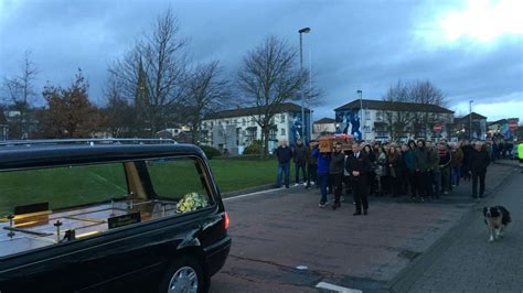 ryan mcbride s coffin carried through streets of derry as mourners pay