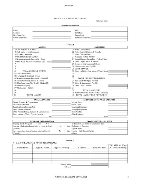 printable financial forms  printable templates