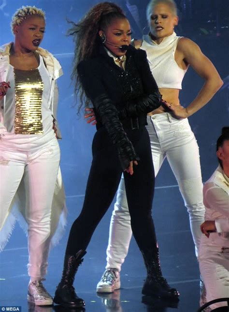 janet jackson flaunts curves her state of the world tour daily mail