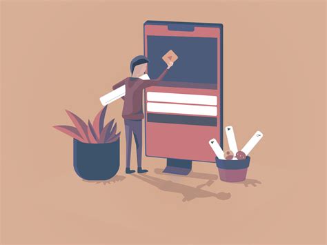 dribbble modern clip art illustration  adobe illustratorjpg