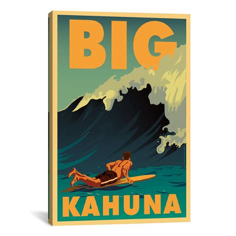 big kahuna      island inspired art touch  modern