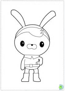 octonaut gup  coloring page sheets coloring pages