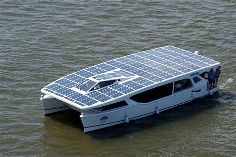 kw solar boat  high efficiency flexible solar panels newlight energy