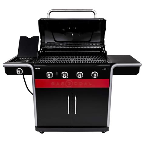 char broil gascoal  hybrid grill  burner gas coal barbecue