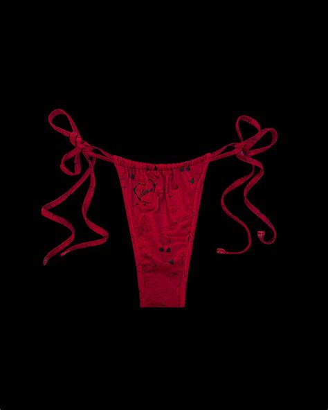 Internet Girlfriend Bikini Bottoms Red – Named Collective®