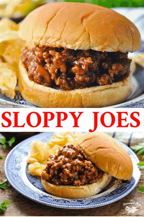 Homemade Sloppy Joes The Seasoned Mom