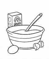 Cake Coloring Pages Bowl Mixing Birthday Mix Sheets Kids Drawing Baking Sketch Template Making Mickey Bake Az Mouse Printable Gif sketch template