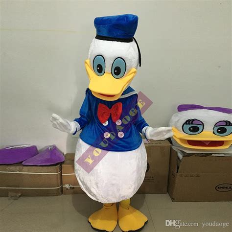 Donald Duck Mascot Costume Photo Real Luxury Donald And