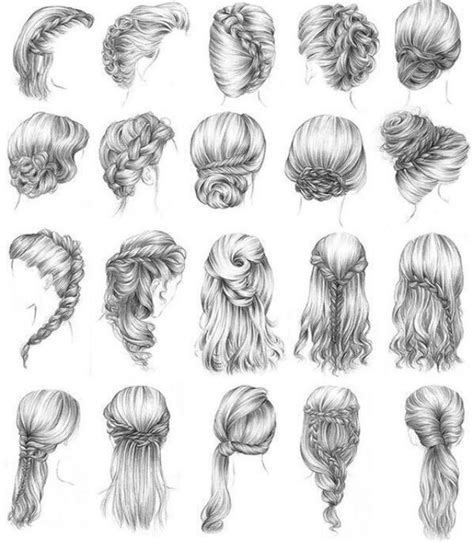 draw hair hairstyle drawing wedding hair styles love  hair