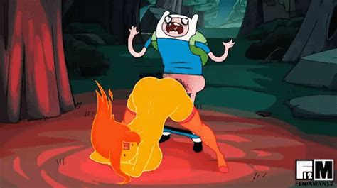 Post 5660627 Adventure Time Animated Fenixman12 Finn The Human Flame