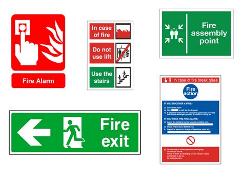 fire safety signage activate fire safety fire risk management