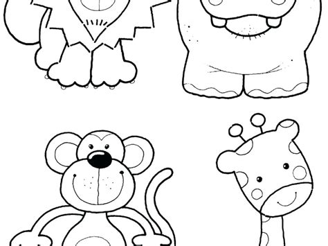 printable zoo animal coloring pages  getcoloringscom