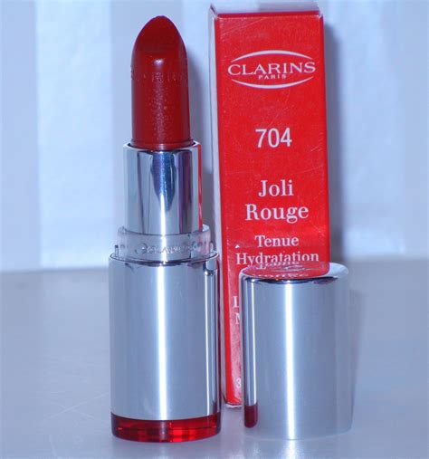 clarins joli rouge lipstick 704 cupid red made in france