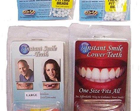 Diy Denture Kit Missing Tooth Replacement Full Denture Etsy In