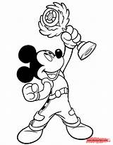 Mickey Roadster Racers Coloring Pages Mouse Disneyclips Funstuff sketch template